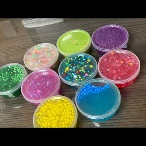 Nine slimes different kinds